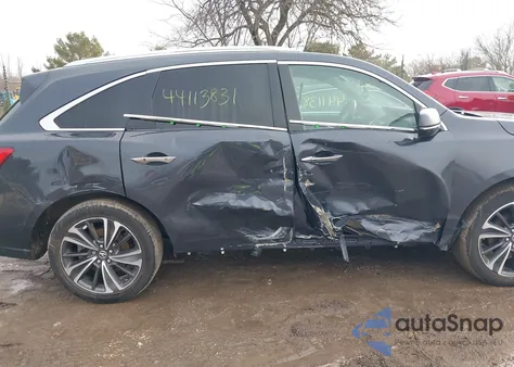 2020 Acura Mdx Technology Package from USA, damaged, VIN 5J8YD4H55LL021395